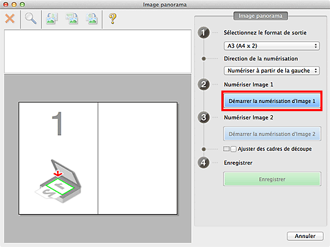 figure : fenêtre Image panorama